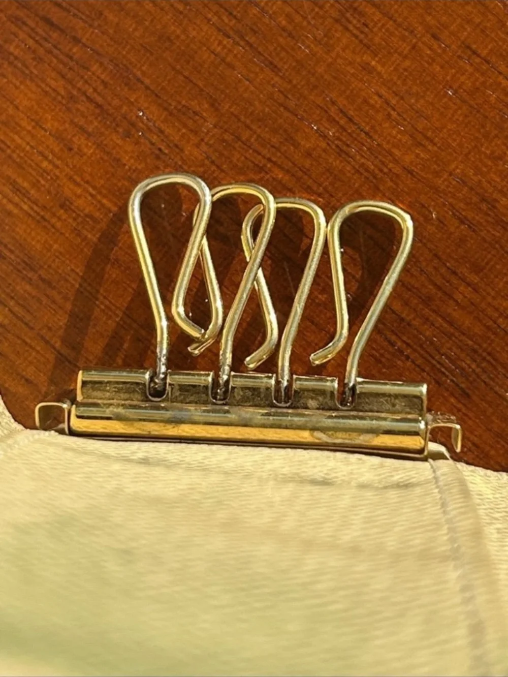 Louis Vuitton Damier Azur key holder